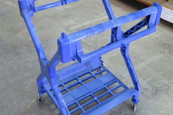 รถเข็นผ้า โครงพลาสติก Clecnatic C-7003