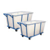 รถเข็นเมทพลาสติก แบบมีประตู Cleanatic C-7019