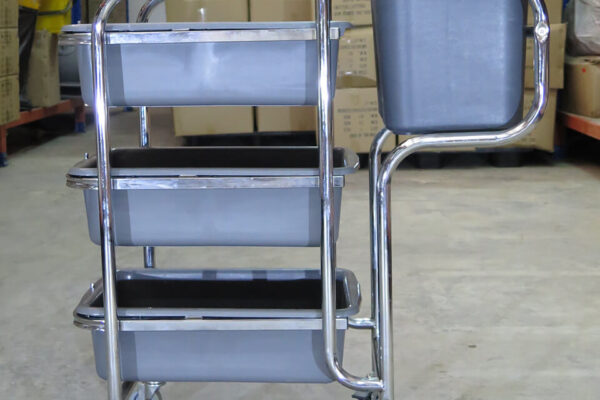 รถเข็นเก็บภาชนะ Cleanatic C-7005