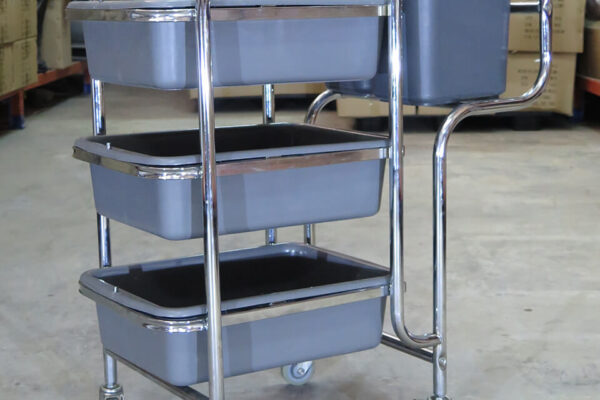 รถเข็นเก็บภาชนะ Cleanatic C-7005