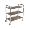รถเข็นบริการเสิร์ฟพลาสติก Cleanatic C-7006