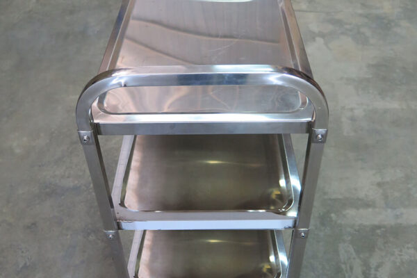 รถเข็นบริการเสิร์ฟสแตนเลส Cleanatic C-7007