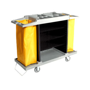 รถเข็นเมทพลาสติก แบบไม่มีประตู Cleanatic C-7008