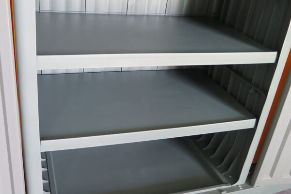 รถเข็นเมทพลาสติก แบบมีประตู Cleanatic C-7019